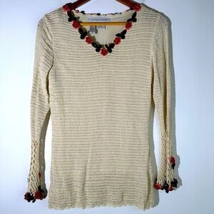 Michelle Renee Crocheted Sweater